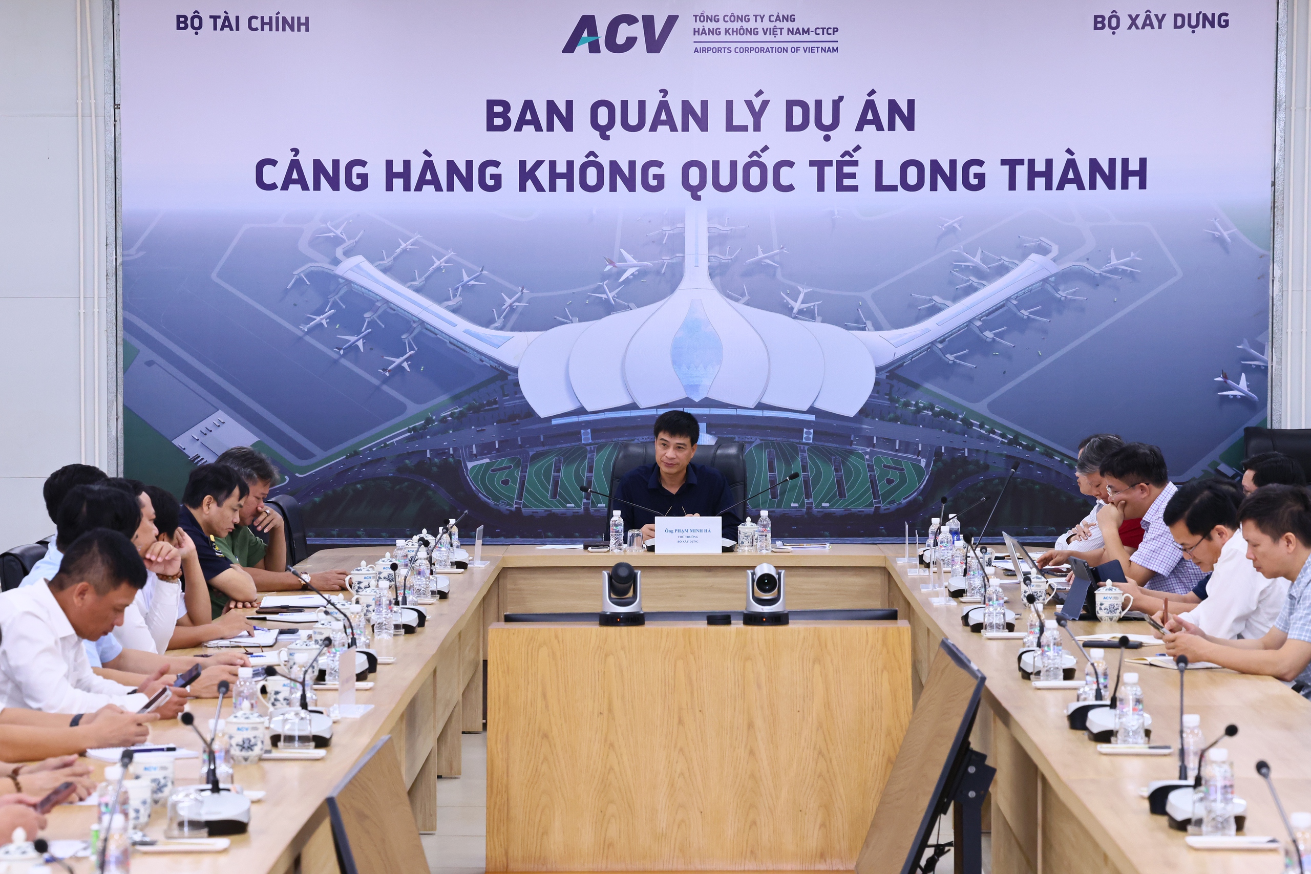 Thứ trưởng Phạm Minh Hà kiểm tra tiến độ Cảng hàng không Long Thành