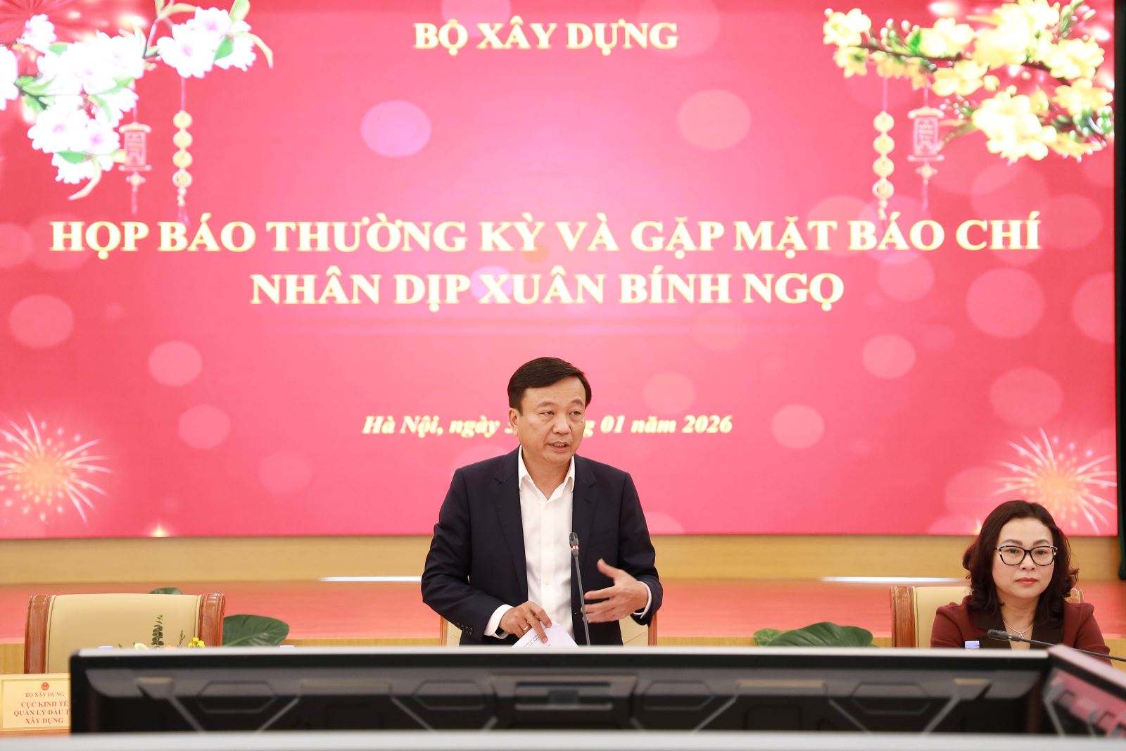 Bộ Xây dựng họp báo thường kỳ và gặp mặt báo chí nhân dịp Xuân Bính Ngọ 2026