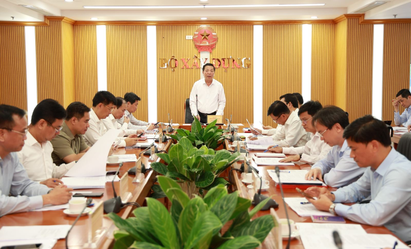 Ban Thường vụ Đảng ủy Bộ Xây dựng họp phiên đột xuất tháng 5/2026